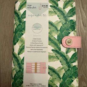 New unused personal planner binder